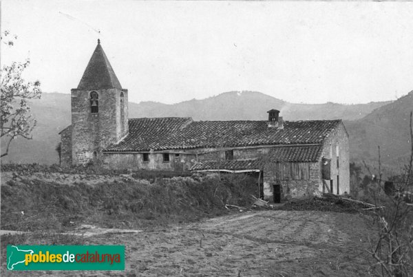 Santa Coloma de Farners - Sant Miquel de Cladells (Foto: <i>Arxiu Fotogràfic C.E.C</i>) Santa Coloma de Farners - Sant Miquel de Cladells