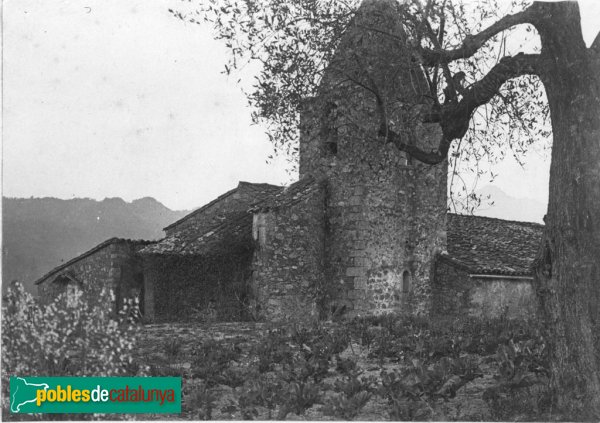 Santa Coloma de Farners - Sant Miquel de Cladells (Foto: <i>Arxiu Fotogràfic C.E.C.</i>) Santa Coloma de Farners - Sant Miquel de Cladells