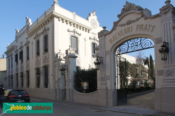 Caldes de Malavella - Balneari Prats (Foto: Albert Esteves, 2012) Caldes de Malavella - Balneari Prats