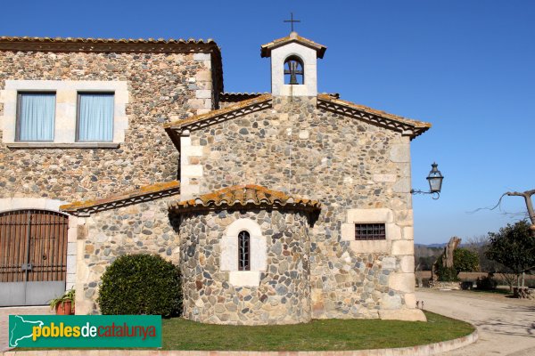 Caldes de Malavella - Can Companyó, capella (Foto: Albert Esteves, 2012) Caldes de Malavella - Can Companyó, capella