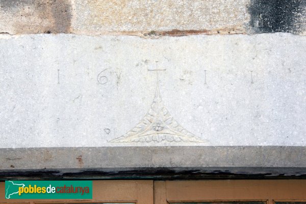 Riudellots de la Selva - Llinda, 1611 (Foto: Albert Esteves, 2012) Riudellots de la Selva - Llinda, 1611