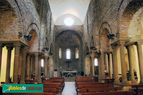 Amer - Monestir de Santa Maria (Foto: Albert Esteves, 2012) Amer - Monestir de Santa Maria