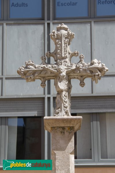 Amer - Creu de terme (Foto: Albert Esteves, 2012) Amer - Creu de terme