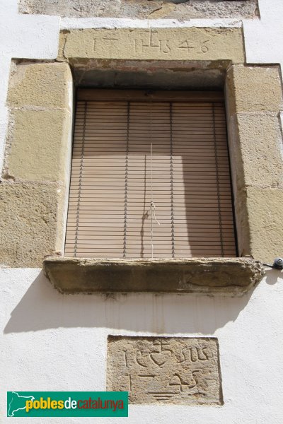 Amer - Llinda 1746 (Foto: Albert Esteves, 2012) Amer - Llinda 1746