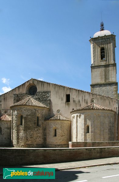 Amer - Monestir de Santa Maria (Foto: Albert Esteves, 2012) Amer - Monestir de Santa Maria