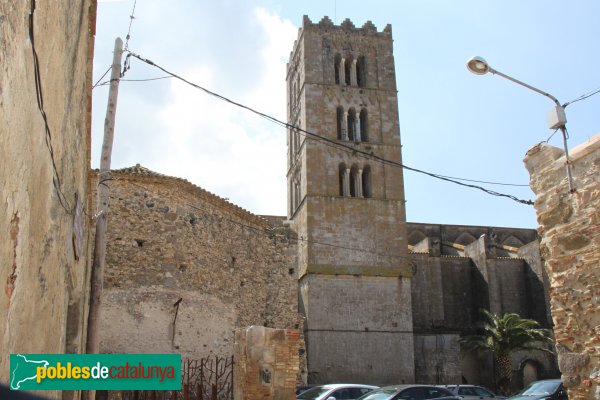 Castelló d'Empúries - Església de Santa Maria, campanar