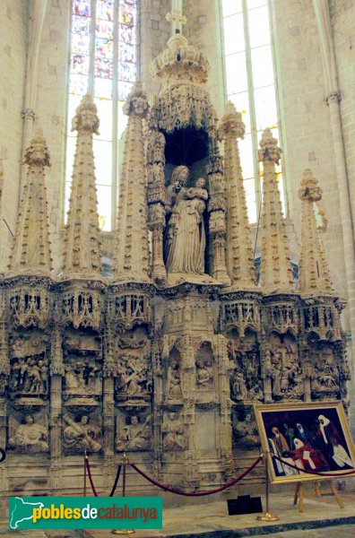 Castelló d'Empúries - Retaule de Santa Maria (Foto: Albert Esteves, 2012) Castelló d'Empúries - Retaule de Santa Maria