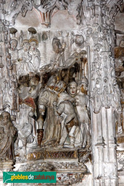 Castelló d'Empúries - Retaule de Santa Maria (Foto: Albert Esteves, 2012) Castelló d'Empúries - Retaule de Santa Maria