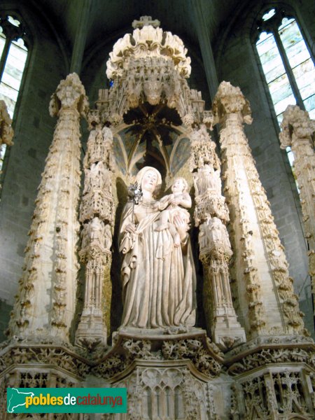 Castelló d'Empúries - Retaule de Santa Maria (Foto: Albert Esteves, 2008) Castelló d'Empúries - Retaule de Santa Maria