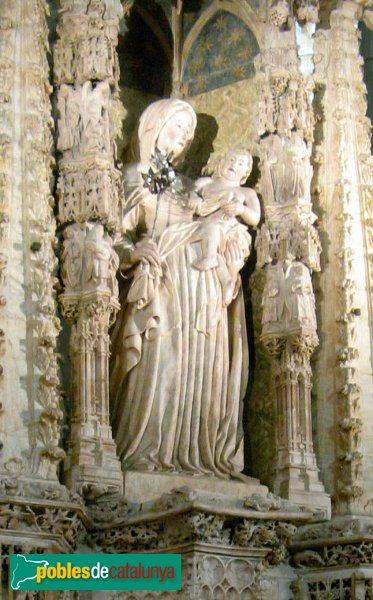 Castelló d'Empúries - Retaule de Santa Maria (Foto: Albert Esteves, 2012) Castelló d'Empúries - Retaule de Santa Maria