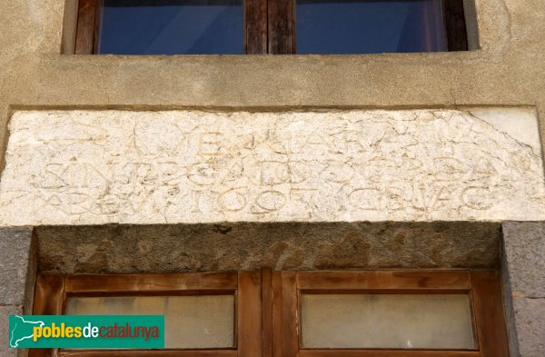 Castelló d´Empúries - Llinda, 1697 (Foto: Albert Esteves, 2012) Castelló d´Empúries - Llinda, 1697