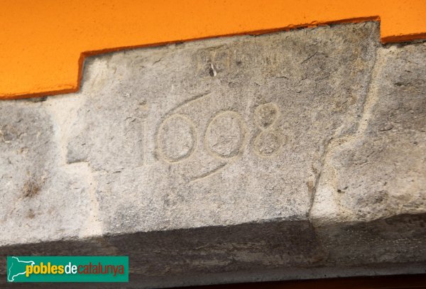 Castelló d´Empúries - Llinda, 1698 (Foto: Albert Esteves, 2012) Castelló d´Empúries - Llinda, 1698