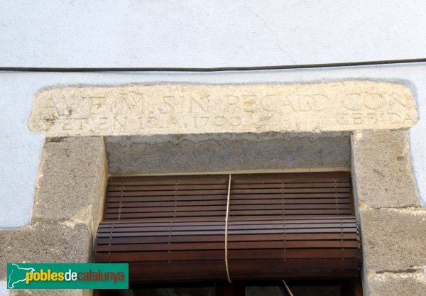 Castelló d´Empúries - Llinda, 1700 (Foto: Albert Esteves, 2012) Castelló d´Empúries - Llinda, 1700