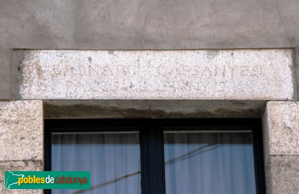 Castelló d´Empúries - Llinda, 1714 (Foto: Albert Esteves, 2012) Castelló d´Empúries - Llinda, 1714