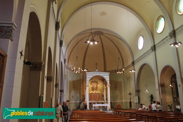 Vilobí del Penedès - Església Nova de Santa Maria de Vallformosa (Foto: Albert Esteves, 2012) Vilobí del Penedès - Església Nova de Santa Maria de Vallformosa