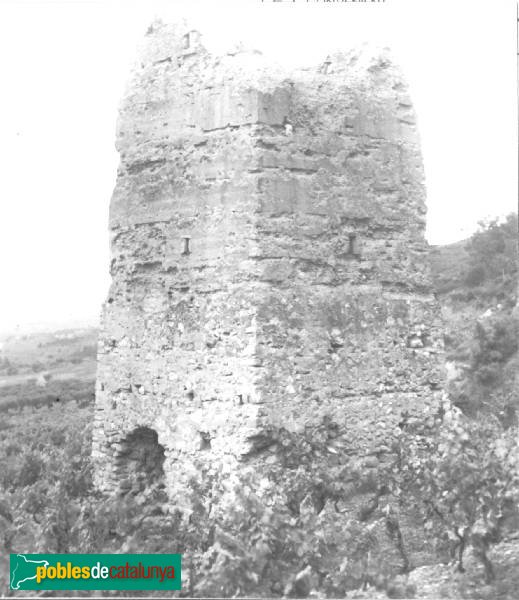 Subirats - Torrota d'en Pasteres (Foto: <i>Pere Català Roca - Patrimoni Gencat</i>, 1962) Subirats - Torrota d'en Pasteres