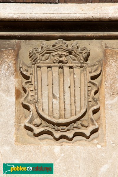 Vilafranca del Penedès - Palau Baltà, detall porta (Foto: Albert Esteves, 2012) Vilafranca del Penedès - Palau Baltà, detall porta