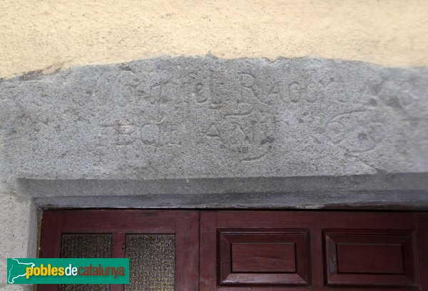 Ventalló - Llinda 1697 (Foto: Albert Esteves, 2013) Ventalló - Llinda 1697