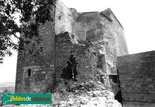 Torrelles de Foix - Mas les Torres Altes (Foto: Pere Català - Patrimoni Gencat, 1962) Torrelles de Foix - Mas les Torres Altes
