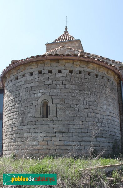Montoliu - Absis de Sant Pere de l'Ametlla