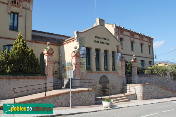 Agullana - Escoles Lluís M. Vidal (Foto: Albert Esteves, 2014) Agullana - Escoles Lluís M. Vidal