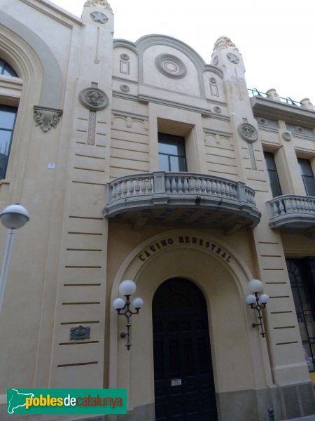 Figueres - Casino Menestral (Foto: Valentí Pons, 2014) Figueres - Casino Menestral