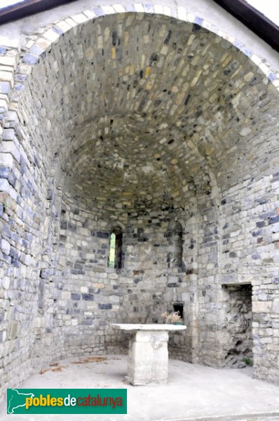 Església de Santa Maria de Mijaran - Absis (Foto: Joan Sánchez Sabé, 2014) Església de Santa Maria de Mijaran - Absis