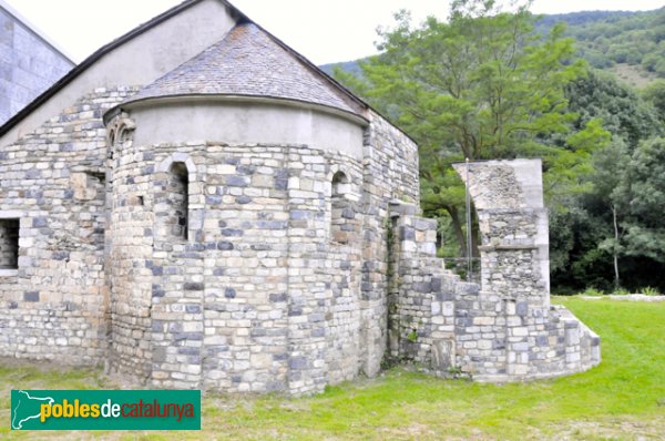 Església de Santa Maria de Mijaran - Absis (Foto: Joan Sánchez Sabé, 2014) Església de Santa Maria de Mijaran - Absis