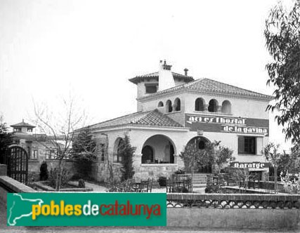 S'Agaró - Hosta la Gavina (Foto: Carles Fargas - Arxiu C.E.C.-, 1931) S'Agaró - Hosta la Gavina