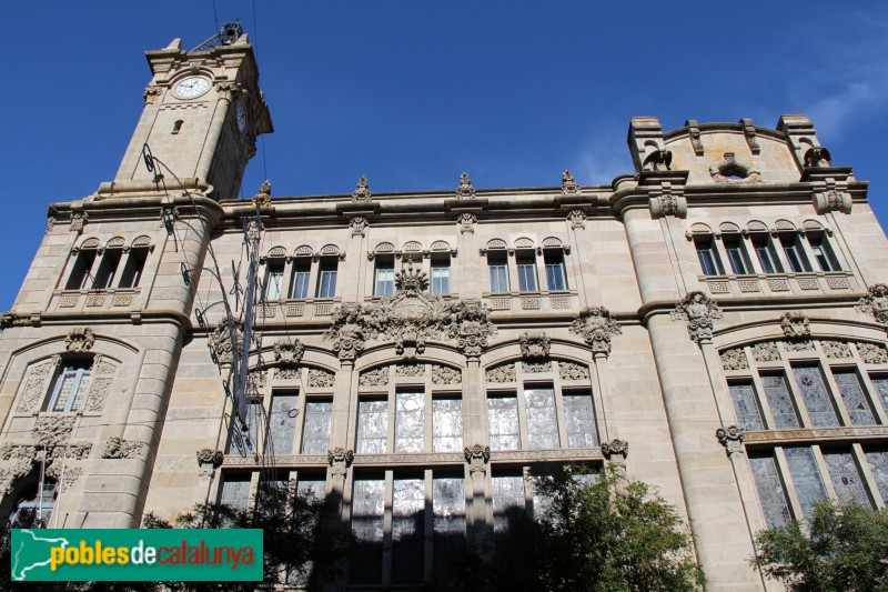 Barcelona - Antiga Tinença d'Alcaldia d'Hostafrancs (Foto: Albert Esteves, 2014) Barcelona - Antiga Tinença d'Alcaldia d'Hostafrancs