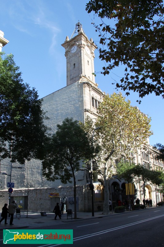 Barcelona - Antiga Tinença d'Alcaldia d'Hostafrancs (Foto: Albert Esteves, 2014) Barcelona - Antiga Tinença d'Alcaldia d'Hostafrancs