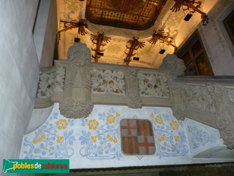 Barcelona - Antiga Tinença d'Alcaldia d'Hostafrancs (Foto: Valentí Pons, 2011) Barcelona - Antiga Tinença d'Alcaldia d'Hostafrancs