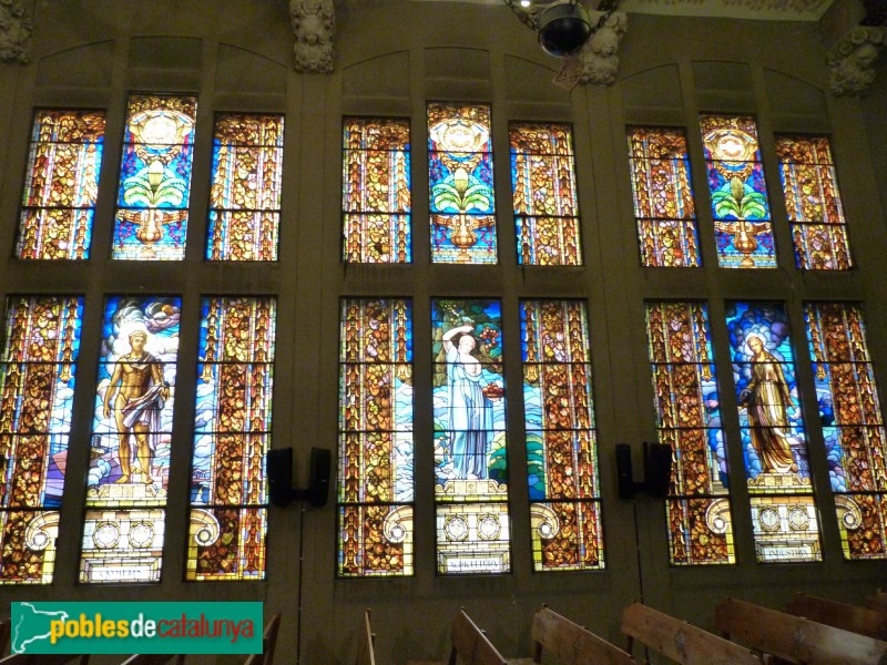 Barcelona - Antiga Tinença d'Alcaldia d'Hostafrancs (Foto: Valentí Pons, 2011) Barcelona - Antiga Tinença d'Alcaldia d'Hostafrancs