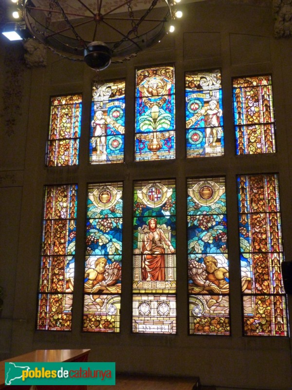 Barcelona - Antiga Tinença d'Alcaldia d'Hostafrancs (Foto: Valentí Pons, 2011) Barcelona - Antiga Tinença d'Alcaldia d'Hostafrancs