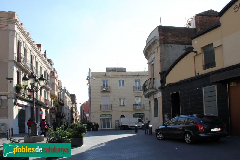 Barcelona - Plaça Ibèria (Foto: Albert Esteves, 2014) Barcelona - Plaça Ibèria
