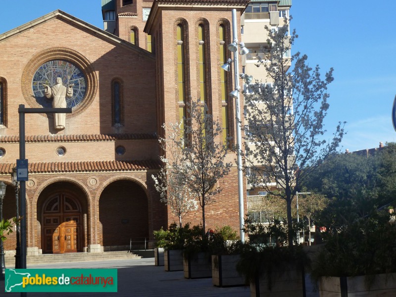Cornellà de Llobregat - Església de Santa Maria (Foto: <i>Maria Teresa</i>, 2014) Cornellà de Llobregat - Església de Santa Maria