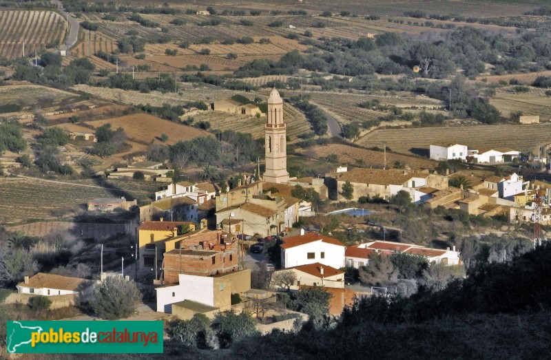 Albinyana - Nucli antic (Foto: Albert Esteves, 2007) Albinyana - Nucli antic