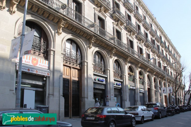 Barcelona - Porxos de Fontseré (Foto: Albert Esteves, 2015) Barcelona - Porxos de Fontseré