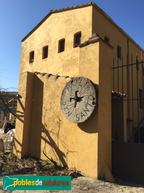 Barberà del Vallès - Molí d'en Santo (Foto: Martí Vidal, 2015) Barberà del Vallès - Molí d'en Santo