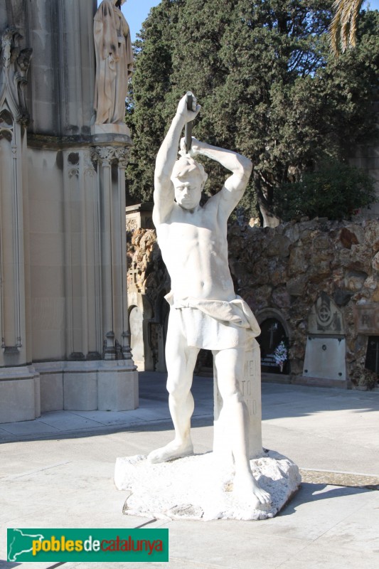 Cementiri de Montjuïc - Sepultura Vial Solsona (Foto: Albert Esteves, 2015) Cementiri de Montjuïc - Sepultura Vial Solsona