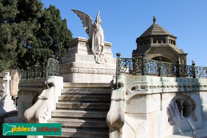 Cementiri de Montjuïc - Panteó família Coromina (Foto: Albert Esteves, 2015) Cementiri de Montjuïc - Panteó família Coromina