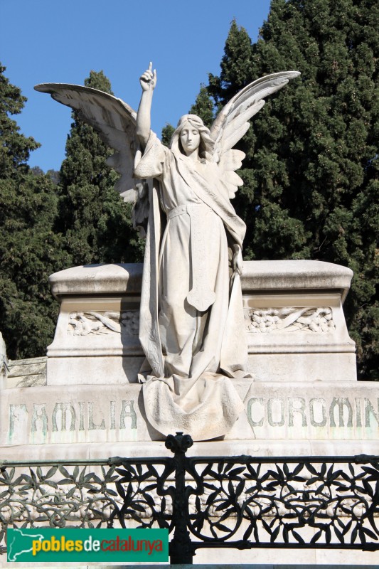 Cementiri de Montjuïc - Panteó família Coromina (Foto: Albert Esteves, 2015) Cementiri de Montjuïc - Panteó família Coromina