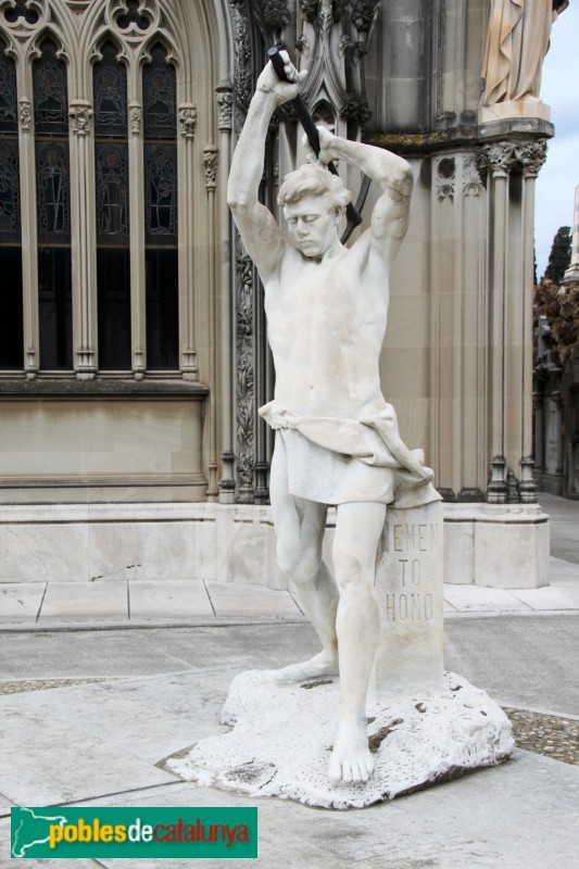 Cementiri de Montjuïc - Sepultura Vial Solsona (Foto: Albert Esteves, 2015) Cementiri de Montjuïc - Sepultura Vial Solsona