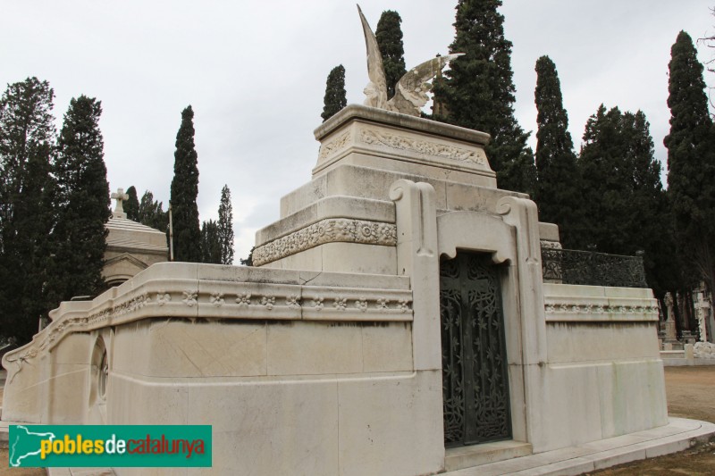 Cementiri de Montjuïc - Panteó família Coromina (Foto: Albert Esteves, 2015) Cementiri de Montjuïc - Panteó família Coromina