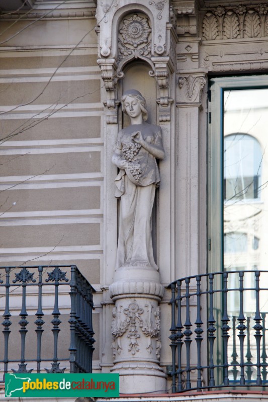 Barcelona - Rambla Catalunya, 77 (Foto: Albert Esteves, 2015) Barcelona - Rambla Catalunya, 77