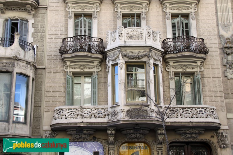 Barcelona - Balmes, 85 (Foto: Albert Esteves, 2015) Barcelona - Balmes, 85