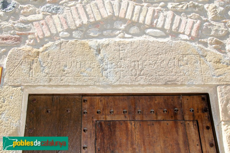 Rupià - Llinda, 1604 (Foto: Albert Esteves, 2015) Rupià - Llinda, 1604