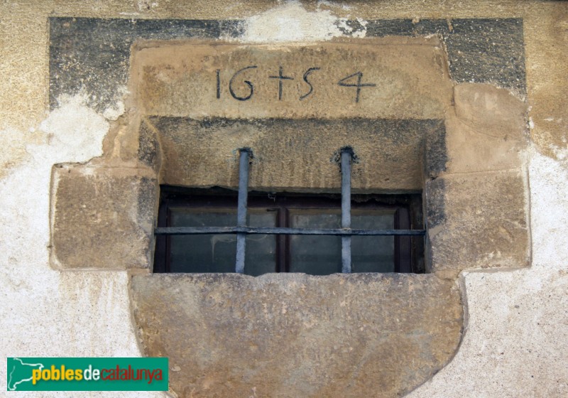 Rupià - Llinda, 1654 (Foto: Albert Esteves, 2015) Rupià - Llinda, 1654