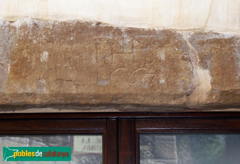 Rupià - Llinda, 1667 (Foto: Albert Esteves, 2015) Rupià - Llinda, 1667