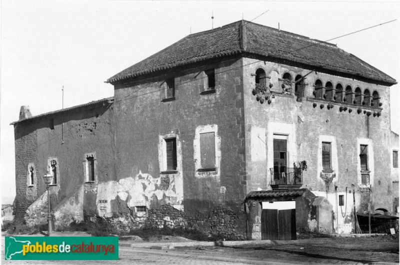 Barcelona - Torre del Fang (Foto: <i>Arxiu C.E.C.</i>, inicis segle XX) Barcelona - Torre del Fang
